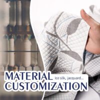 Antioxidant Negative Ion Mattress Fabric - Eco-Conscious Knitted Textile for Hotels, Pet Beds