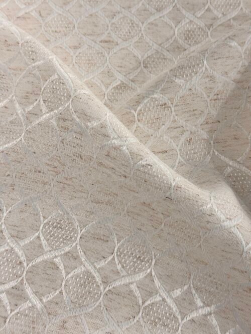 Woven Linen Blend Mattress Fabric for Thermoregulation Moisture Management
